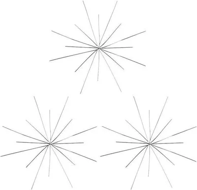 Produktbild von Silberne Kerzenvorleuchten | 16-teilig | Weihnachts-Advent- Dekoration | Ø 15 cm | 3 Stück