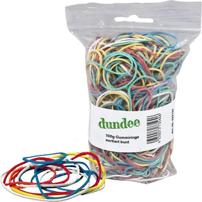Produktbild von dundee Gummiringe farbsortiert 100,0 g