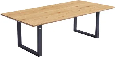 Produktbild von HOME DELUXE Esstisch Eckig AVENCIA inkl. U-Fuß - 240 x 120 cm |Küchentisch, Esszimmer, Esszimmertisch