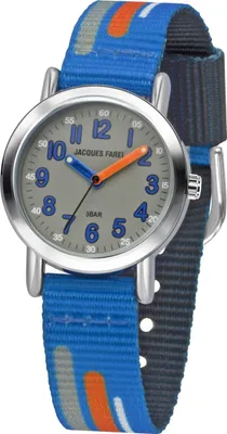 Produktbild von JACQUES FAREL KPS201 Uhr Junge Kinderuhr Textil blau