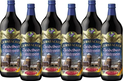 Produktbild von GERSTACKER Heidelbeer-Glühwein (6 x 1 l)