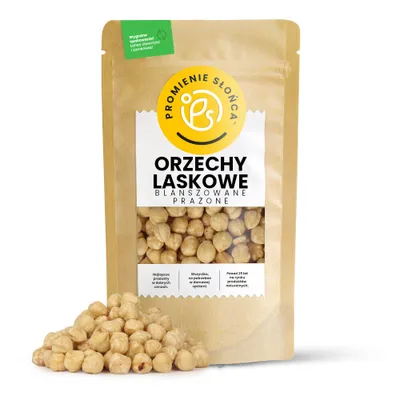 Zdjęcie produktu dla Orzechy Laskowe Blanszowane Prażone 1 kg