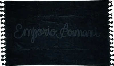 Produktbild von EMPORIO ARMANI Strandtuch, Pool- oder Spa-Baumwolle, Strandbekleidung cm.170x100, Artikel 231765 3R450 Handtuch, UNICA - ONE SIZE, Cotone 100%