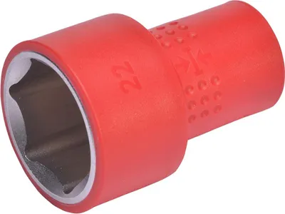 Produktbild von SW-Stahl 05520L-22 Steckschlüsseleinsatz, 3/8", 22 mm, VDE