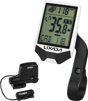 Produktbild von Drahtloser Fahrradcomputer Fahrradcomputer Cadence Regenfester Multifunktions-Fahrradcomputer mit LCD-Hintergrundbeleuchtung