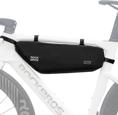 Produktbild von ROCKBROS Fahrrad Rahmentasche 2,9L Wasserabweisend Verschleißfest Für E-Bike Rennrad MTB Schwarz