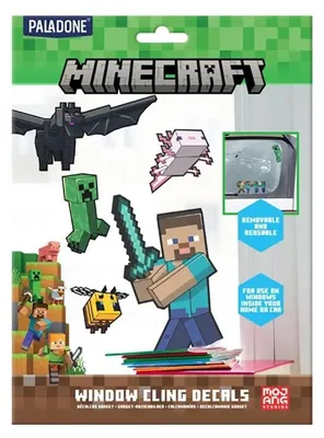 Produktbild von Paladone Minecraft Glasvinylpackung 21x15 Cm Mehrfarbig Kinder Mehrfarbig One Size