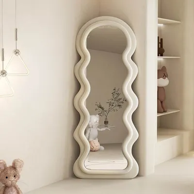 Produktbild von 360Home Ganzkörperspiegel Ankleidespiegel Standspiegel Haushalt Weiß 170cm