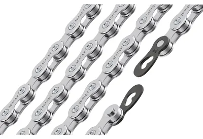 Produktbild von ConneX 13sR 13s Kette 126 links Nickel - Sram Flattop silber