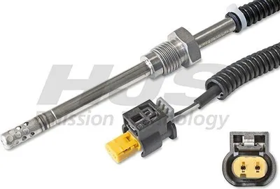 Produktbild von HJS 92 09 4028 Abgastemperatursensor passend für MERCEDES-BENZ C-Klasse Limousine (W204) M14x1.5 185mm