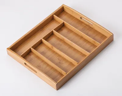 Produktbild von BESTECKKASTEN 17187 38x32x4cm Bambus