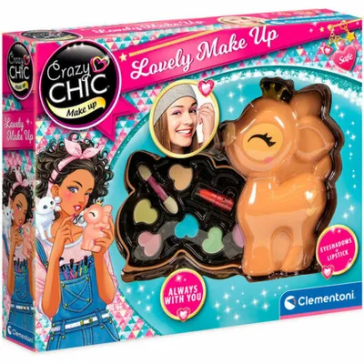 Produktbild von Clementoni Crazy Chic 18631, Make-up-Set für Kinder, 6 Jahr(e), Mehrfarbig