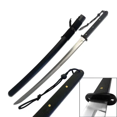 Zdjęcie produktu dla Japoński miecz katana 104 cm, miecz samurajski z pochwą do treningu - Ninja Katana | D129