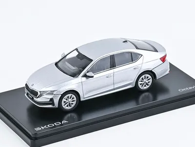 Obrázek produktu pro Škoda Octavia IV FL (2024) Stříbrná Brilliant Metalíza - ABREX 1:43