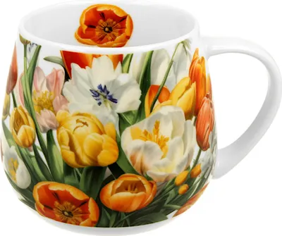 Produktbild von DUO Flowers Classic Fassbecher 430 ml TULIPS New Bone China Porzellan