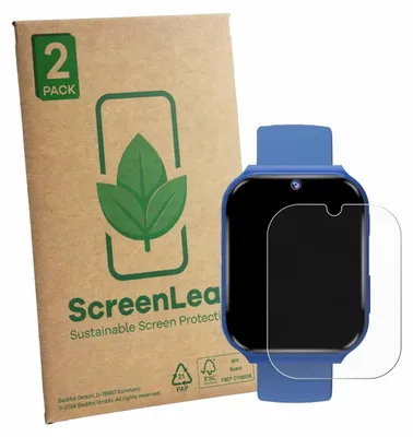 Produktbild von 2x ScreenLeaf Schutzfolie für Tzzulsx B0G12RCS52 nachhaltiger Displayschutz Display Schutz Folie Klar Transparent
