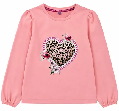 Produktbild von BONDI Mädchen Langarmshirt "Alpenmadl" 26100 | Rose Größe: 134