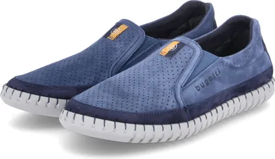 Produktbild von Bugatti Sportliche Slipper Baloo Herren 31353631373338 Blau 44 EU