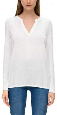 Produktbild von s.Oliver Damen T-Shirt Langarm White 40