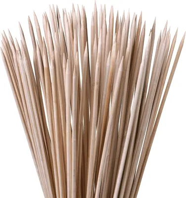Image de Supports de croissance : 100 supports en bambou, longueur 90 cm, diamètre 6 mm, aides à la croissance pour plantes, tiges de bambou es comme supports et tuteurs pour plantes
