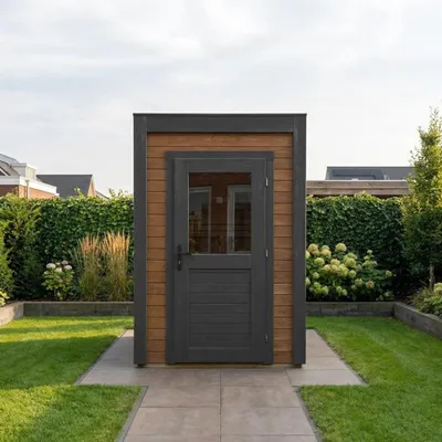Immagine prodotto di Casetta da giardino in legno Veya 1.59x2.09 m - 3.32 m2 - 28 mm - impregnata