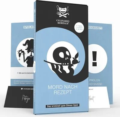 Produktbild von Culinario Mortale Mord nach Rezept, Brettspiel, Detektiv, 16 Jahr(e), 3 min