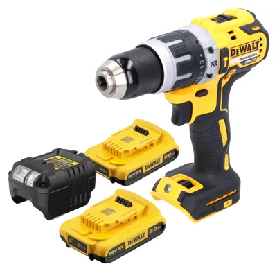 Immagine prodotto di Trapano a percussione a batteria DeWalt DCD 796 D2 18 V 70 Nm senza spazzole + 2x batteria ricaricabile 2,0 Ah + caricabatterie