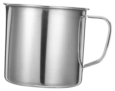 Image de Verre doseur en acier inoxydable de 500 ml, avec couvercle et graduation, inoxydable, empilable