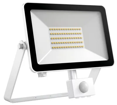 Produktbild von DOTLUX LED-Strahler FLOORslim-sensor 50W 3000K weiß mit Bewegungsmelder PIR