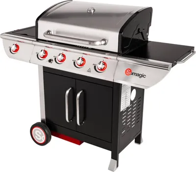 Image de Barbecue au gaz MANHATTAN 450GPI - 4 brûleurs + réchaud 14kW