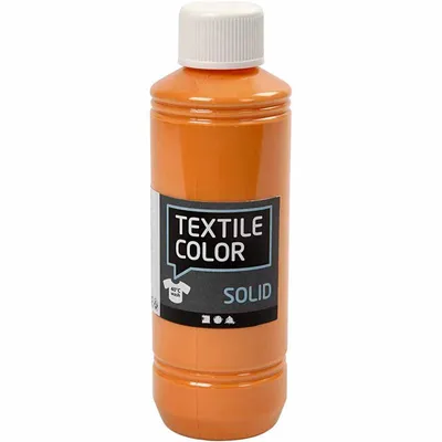 Produktbild von Creativ Company Textile Solid, 250 ml, Orange, 1 Stück(e)