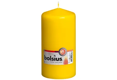 Obrázek produktu pro Sloupkové svíčky žluté 150/78 mm