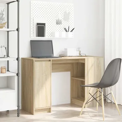 Productafbeelding van Maison Exclusive - Bureau Sonoma-eikenhout, 120x42x76 cm, houtvezel