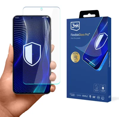 Produktbild von 3mk FlexibleGlass Pro Samsung Galaxy S26 Hybridglas Bruchfest Transparent