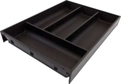 Produktbild von BLUM AMBIA-LINE Besteckeinsatz NL450mm,B300mm, Stahl carbonschwarz