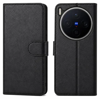 Produktbild von Book Case für Vivo X300 Hülle Flip Cover Handy Tasche Schutz Hülle Etui