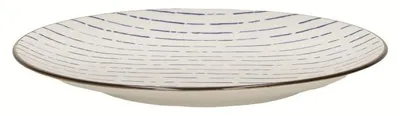 Obrázok produktu pre Pomax, dezertný tanierik z porcelánu, modrej farby, priemer 22 cm