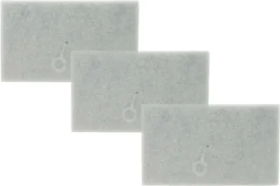 Produktbild von vhbw 3x Staubsaugerfilter kompatibel mit Philips 2000 Series XB2022/01, XB2023, XB2042, XB2062, XB2122 Staubsauger - Schaumstofffilter Schwarz Weiß