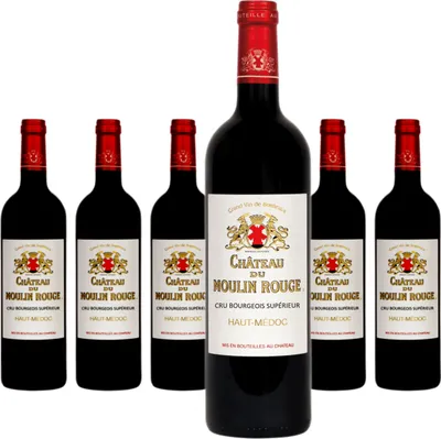 Produktbild von 6 x Château du Moulin Rouge Cru Bourgeois Supérieur