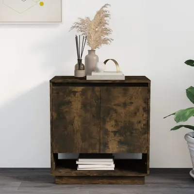 Produktbild von "2026 Promotion" Sideboard Wohnzimmer - Räuchereiche - 70x41x75 cm Holzwerkstoff - Kommoden CC27645