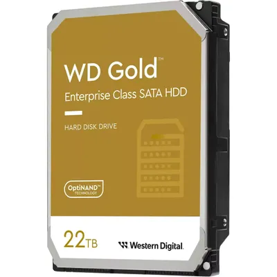 Image de WD GOLD WD221KRYZ 22TB, SATA III 3.5", 512MB 7200RPM, 291MB/s, CMR, Enterprise