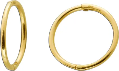Produktbild von Creolen 14mm Gelbgold 585 14 Karat Hoops