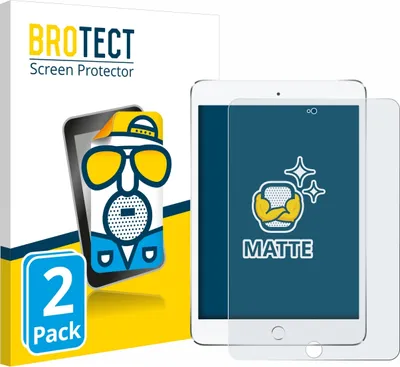 Produktbild von 2x BROTECT Schutzfolie für Apple iPad Mini 4 2015 Displayschutz Displayschutzfolie Folie Matt Entspiegelungsfolie