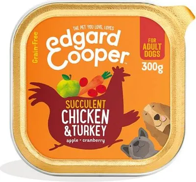 Produktbild von Hundebecher Huhn/Truthahn 300g - Edgard en cooper