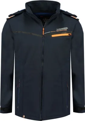 Produktbild von Geographical Norway Herren Softshell Übergangsjacke Model: Tapaya, Farbe: Blau, Größe L
