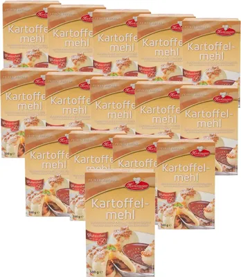 Produktbild von BIELMEIER Kartoffelmehl 15x500 Gramm Küchenmeister Germany