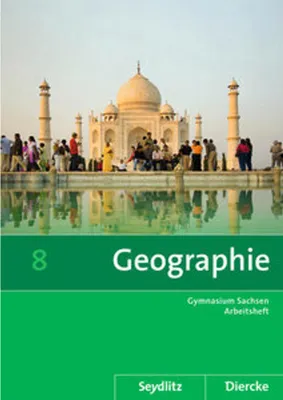 Obrázok produktu pre Diercke / Seydlitz Geographie 8. Arbeitsheft. Sachsen