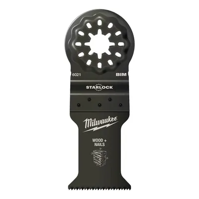 Image de Outil multifonction Milwaukee Lame de scie Starlock 10x Bois avec clous