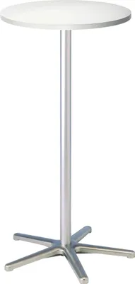 Obrázok produktu pre Vysoký stôl MAUL s hviezdicovou základňou 61 x 61 x 109,5 cm biely