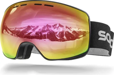 Produktbild von Schnorr Skibrille Ventra Pink (S2) | Full REVO verspiegelt, Anti-Fog, UV400, 45 mm Band